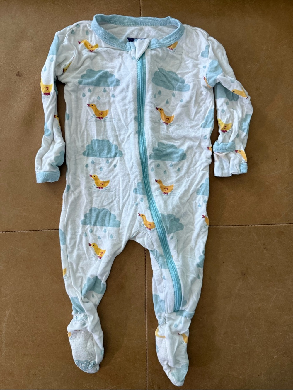 Kickee Pants Viscose Bamboo Footie 3-6M
